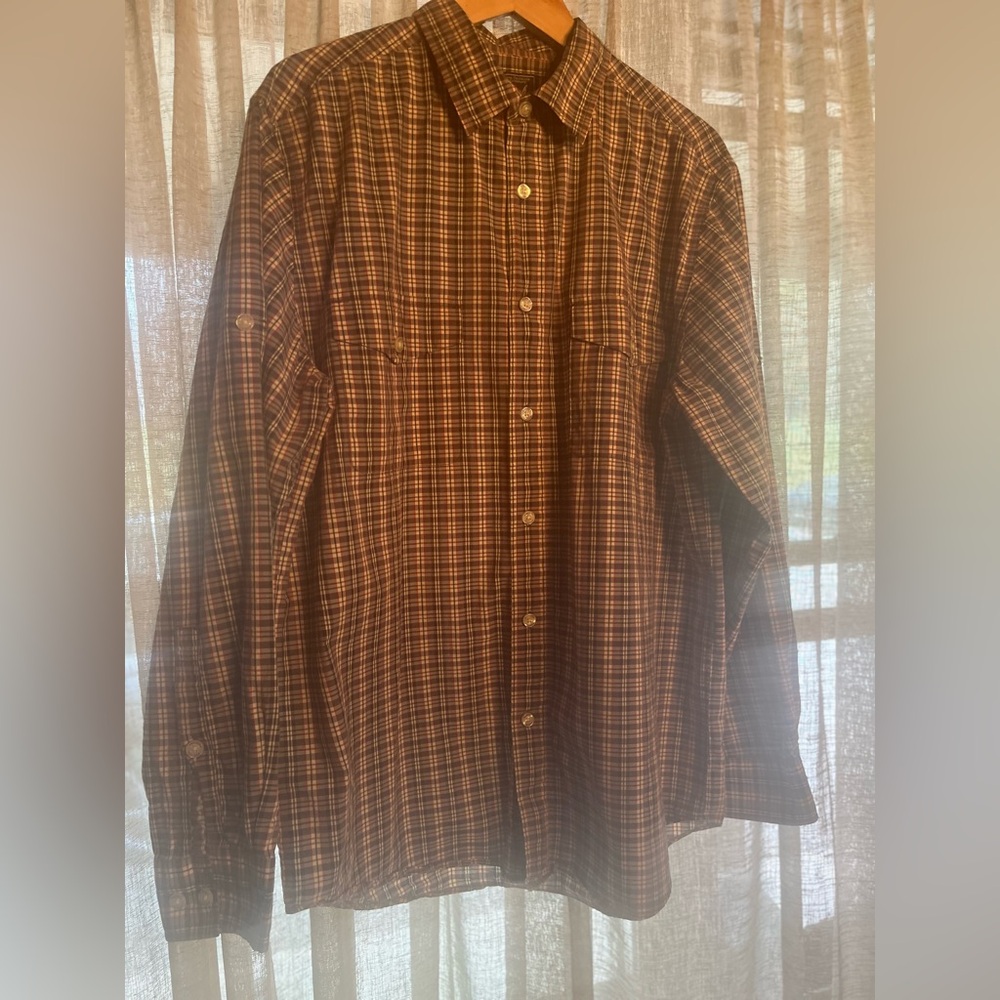 WOOLRICH Plaid Button-Up Shirt